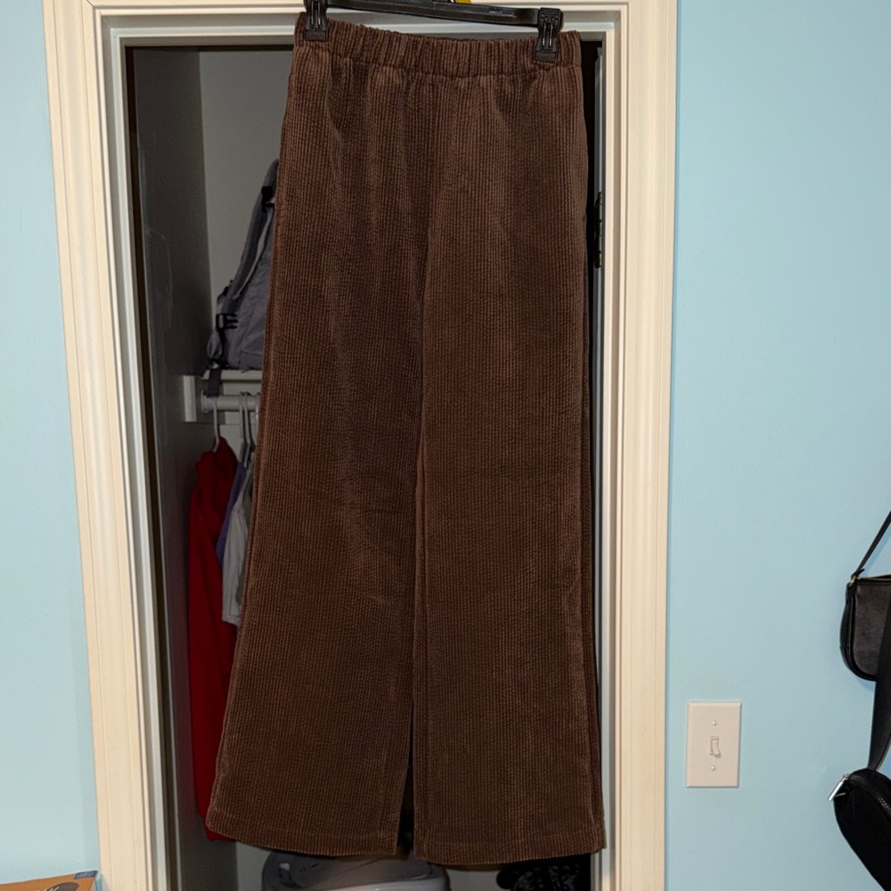 BDG Brown Corduroy Wide Leg Pants